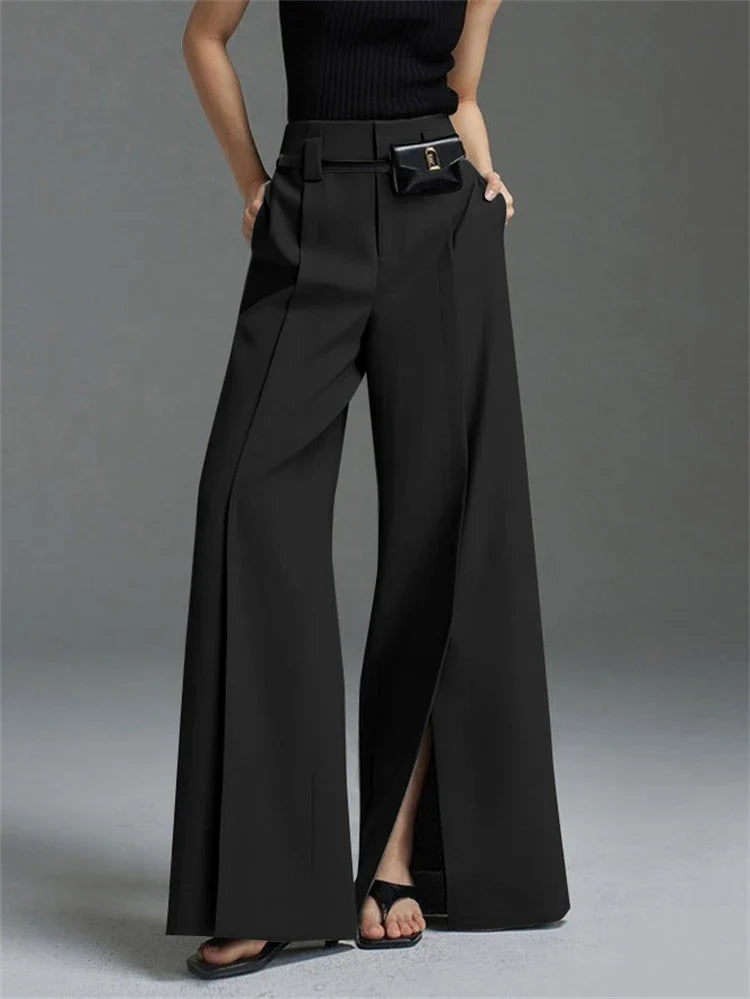 Signature Wide-Leg Pants