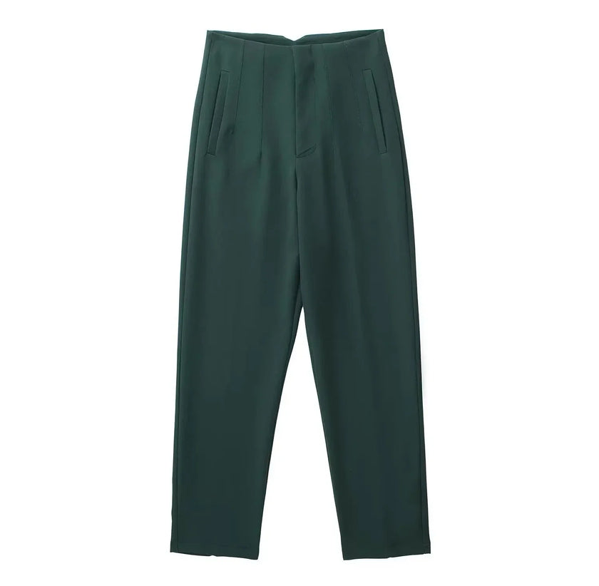 Lennox High-Waist Trousers