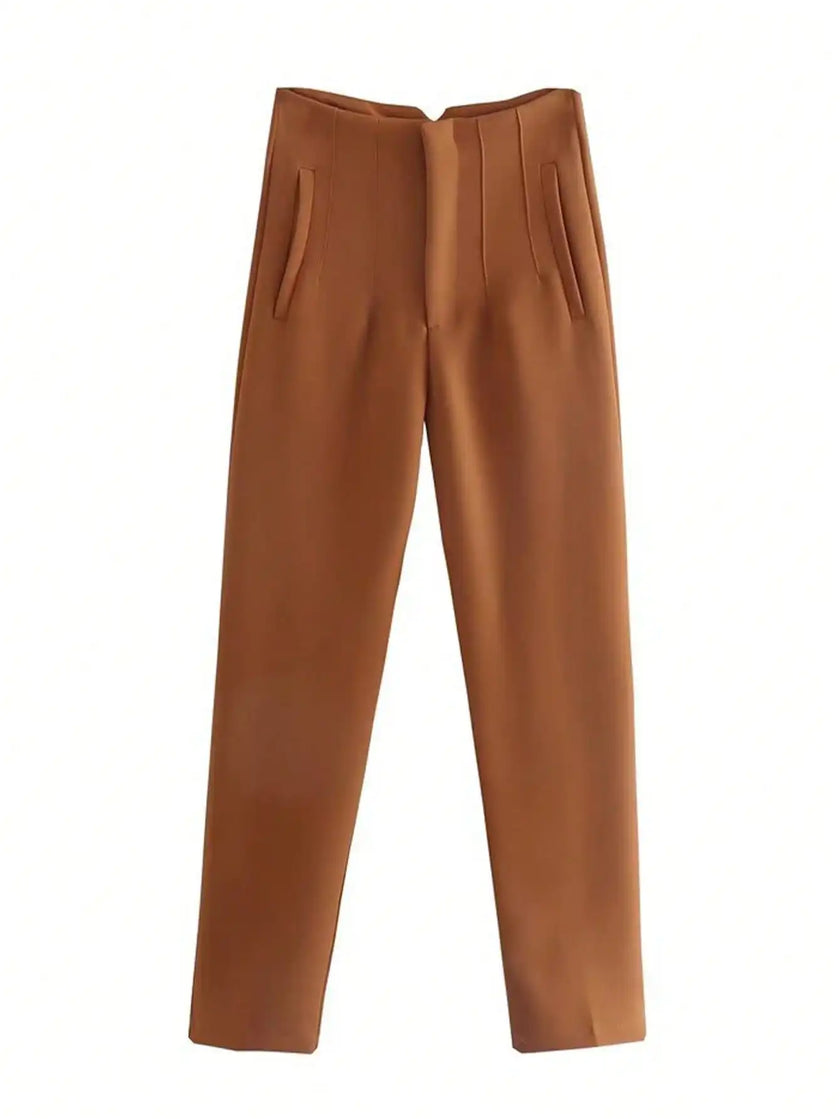 Lennox High-Waist Trousers